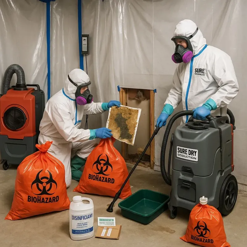 Contaminated Water Handling Protocols process in Wharton County, TX