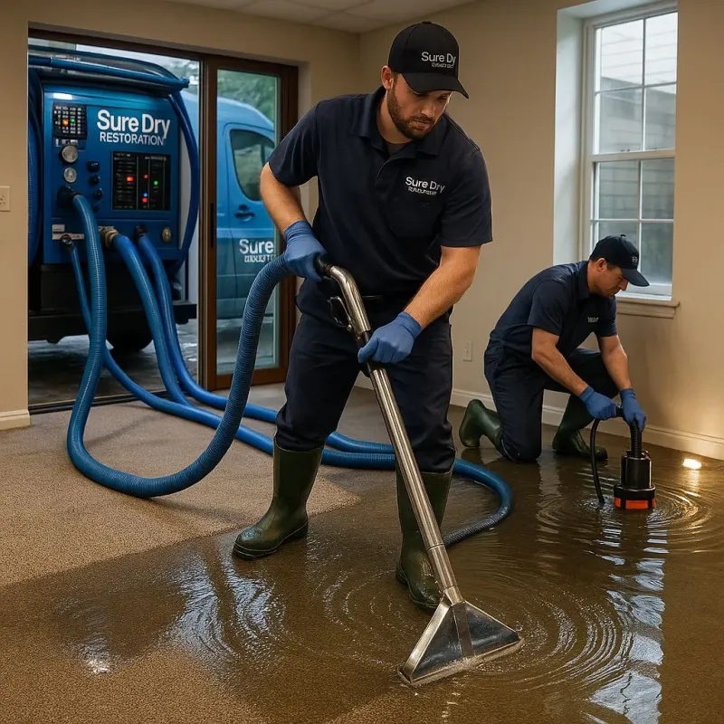 Water Extraction and Removal process in Wharton County, TX